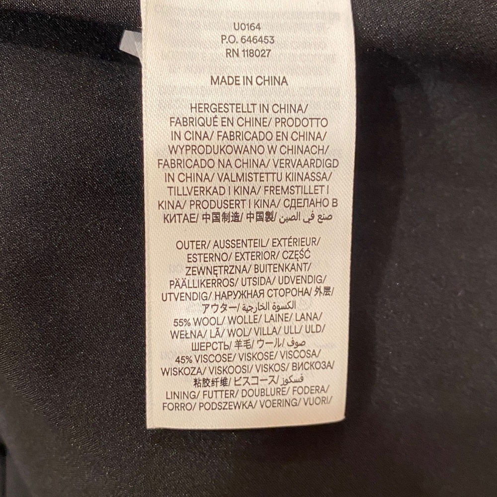 Boden Women's Black Blazer Coat - Picture 10 of 10